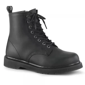 Homme Noir Bottines Demonia Bolt-100 - france YMM-9753790