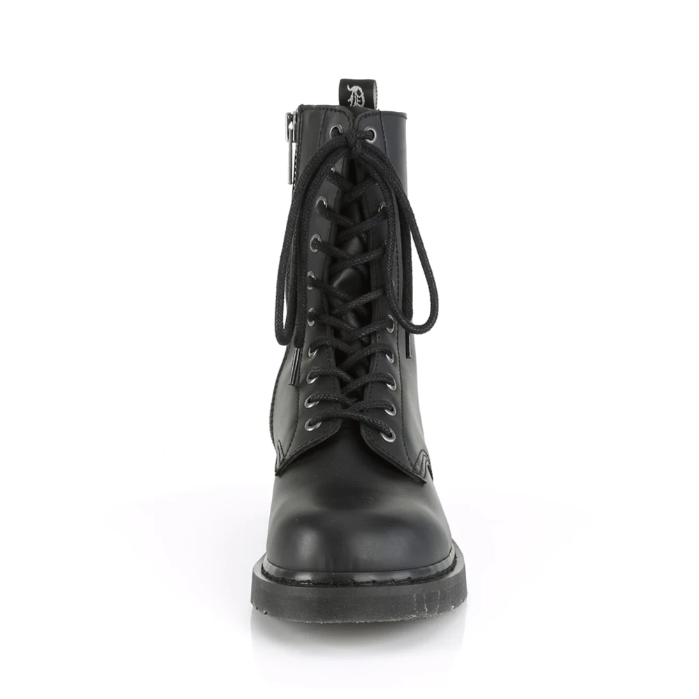 Homme Noir Bottines Demonia Bolt-200 - france VNO-0767264