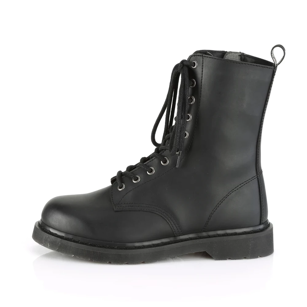 Homme Noir Bottines Demonia Bolt-200 - france VNO-0767264