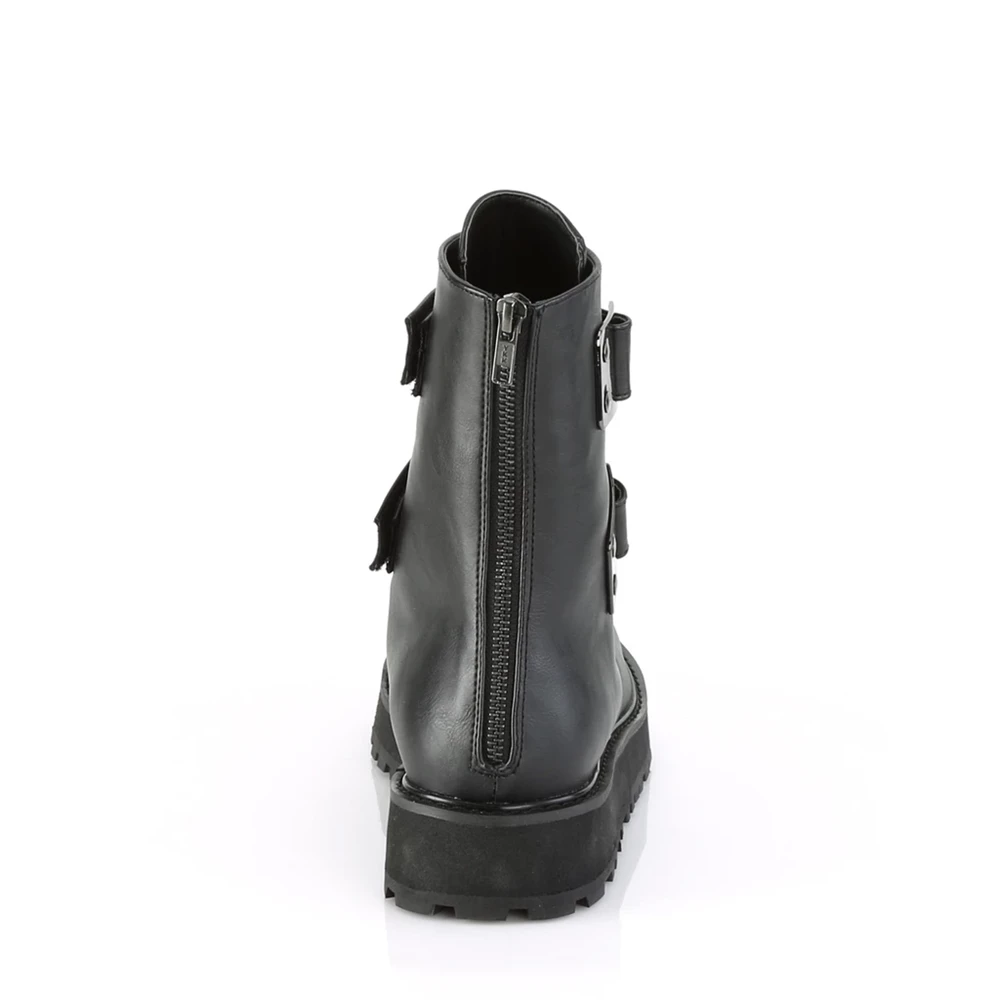 Homme Noir Bottines Demonia Valor-250 - france HBO-8867666