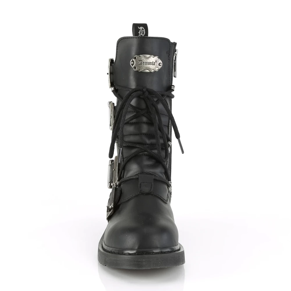 Homme Noir Bottines Demonia Bolt-265 - france UQQ-3655585