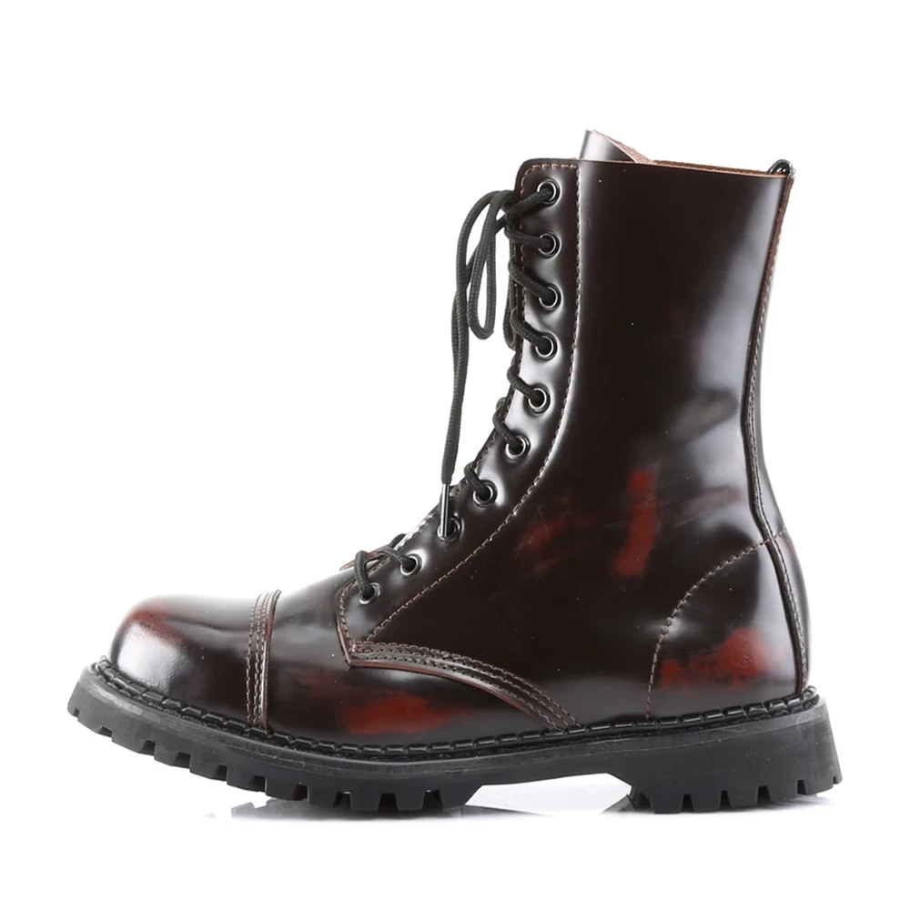 Homme Bordeaux Bottines Demonia Rocky-10 - france RUZ-4621239