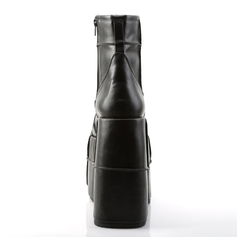 Homme Noir Bottines Demonia Stack-201 - france LFX-5162064