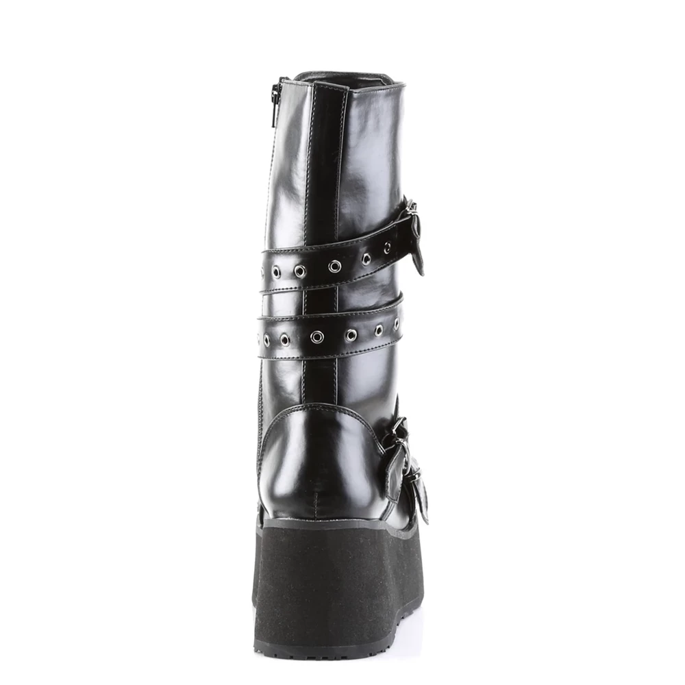 Homme Noir Bottines Demonia Trashville-205 - france JRC-2445603