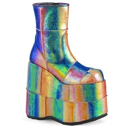 Homme Multicolore Bottines Demonia Stack-201 - france RIP-4561292