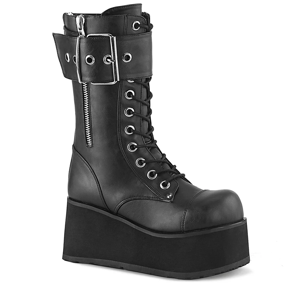 Homme Noir Bottines Demonia Petrol-150 - france TSW-2489115