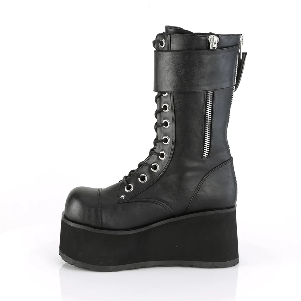 Homme Noir Bottines Demonia Petrol-150 - france TSW-2489115