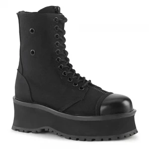 Homme Noir Bottines Demonia Gravedigger-10 - france VXO-2500373