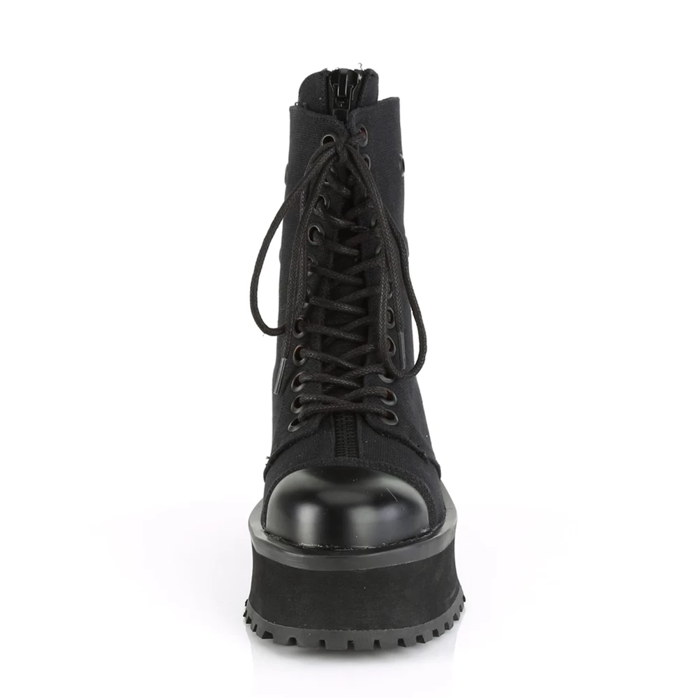 Homme Noir Bottines Demonia Gravedigger-10 - france VXO-2500373