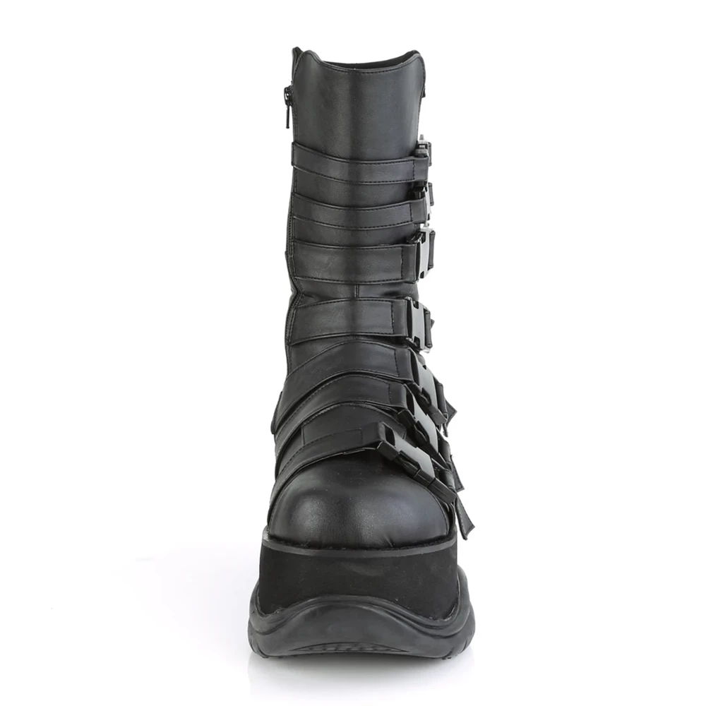 Homme Noir Bottines Demonia Neptune-210 - france SPJ-6600735