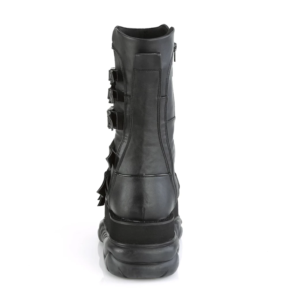 Homme Noir Bottines Demonia Neptune-210 - france SPJ-6600735