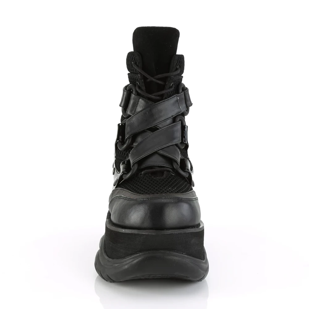 Homme Noir Bottines Demonia Neptune-126 - france UED-0327263