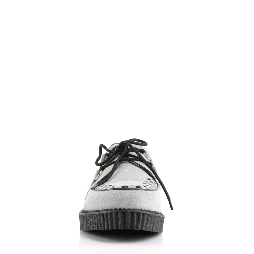 Homme Grise Chaussures Creepers Demonia Creeper-602S - france BEU-2317530