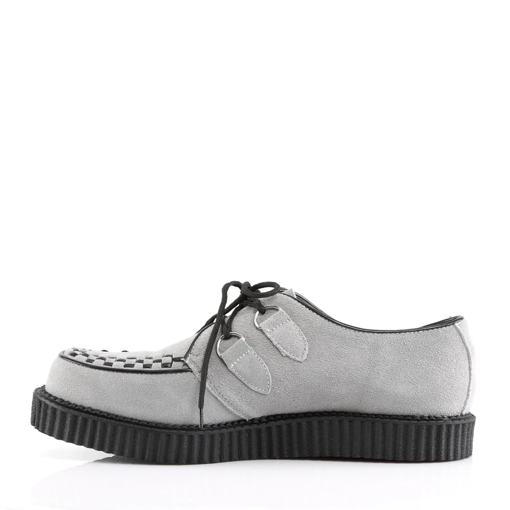 Homme Grise Chaussures Creepers Demonia Creeper-602S - france BEU-2317530