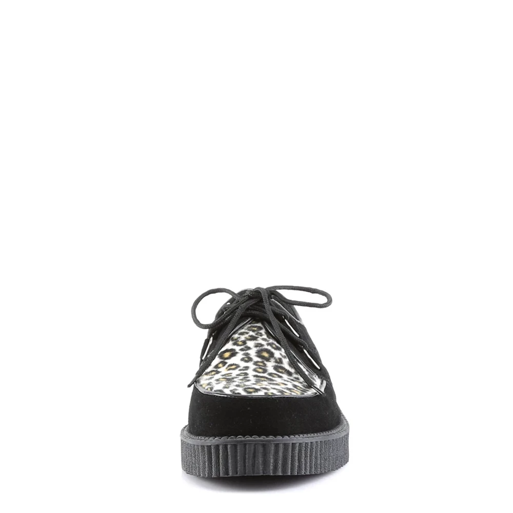 Homme Noir Chaussures Creepers Demonia Creeper-600 - france KXQ-5253493