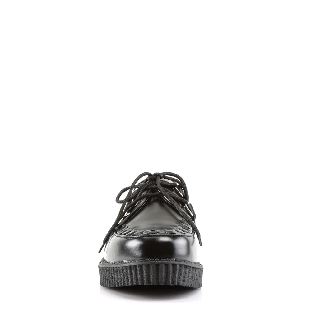 Homme Noir Chaussures Creepers Demonia Creeper-602 - france ZPU-8569725