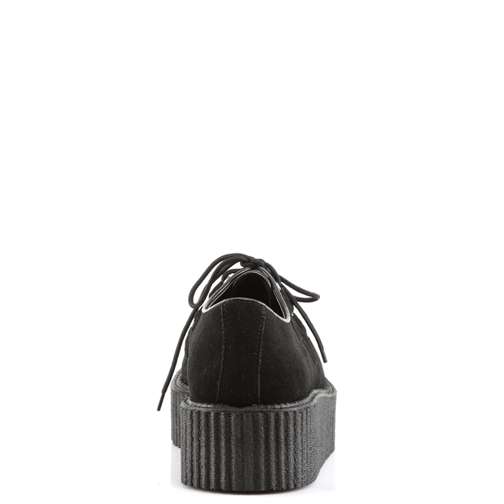 Homme Noir Chaussures Creepers Demonia Creeper-402S - france BFJ-6823667