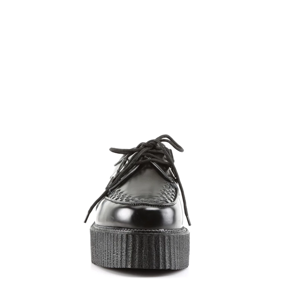 Homme Noir Chaussures Creepers Demonia Creeper-402 - france KJQ-6210879