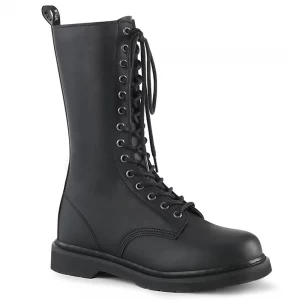 Homme Noir Bottes Hautes Demonia Bolt-300 - france UGZ-2769728