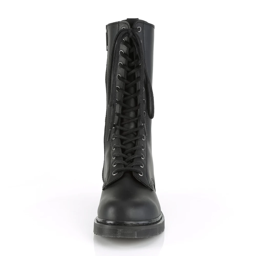 Homme Noir Bottes Hautes Demonia Bolt-300 - france UGZ-2769728