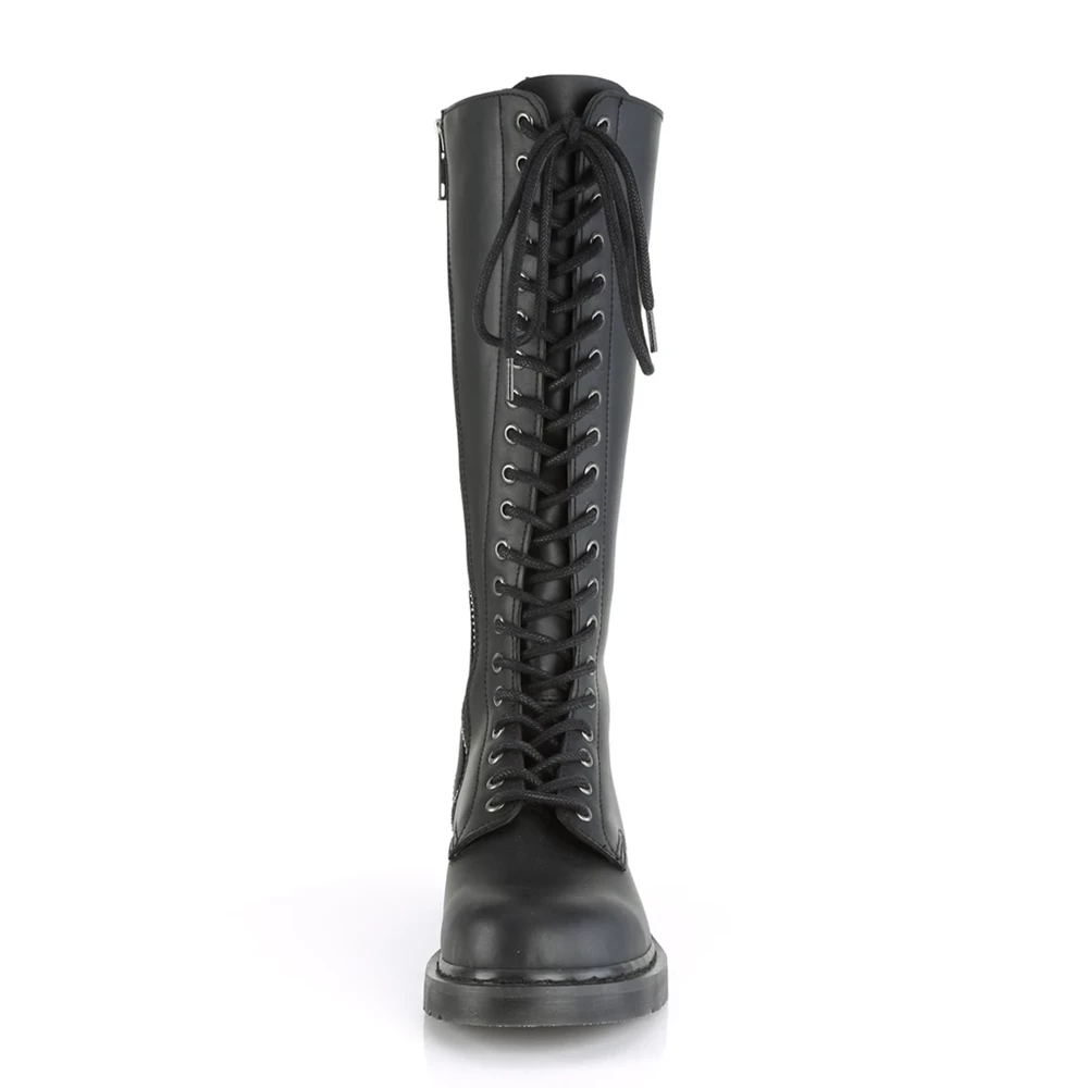 Homme Noir Bottes Hautes Demonia Bolt-400 - france WIF-0643679