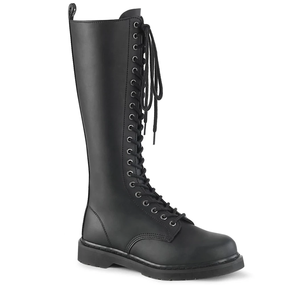 Homme Noir Bottes Hautes Demonia Bolt-400 - france WIF-0643679