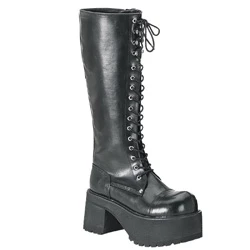 Homme Noir Bottes Hautes Demonia Ranger-302 - france MQZ-5192281