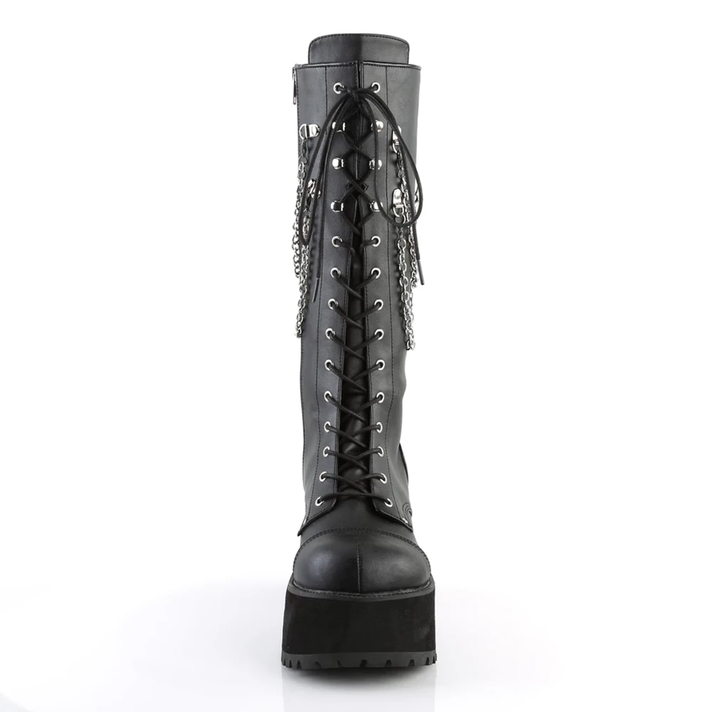 Homme Noir Bottes Hautes Demonia Ranger-303 - france GBM-9928975