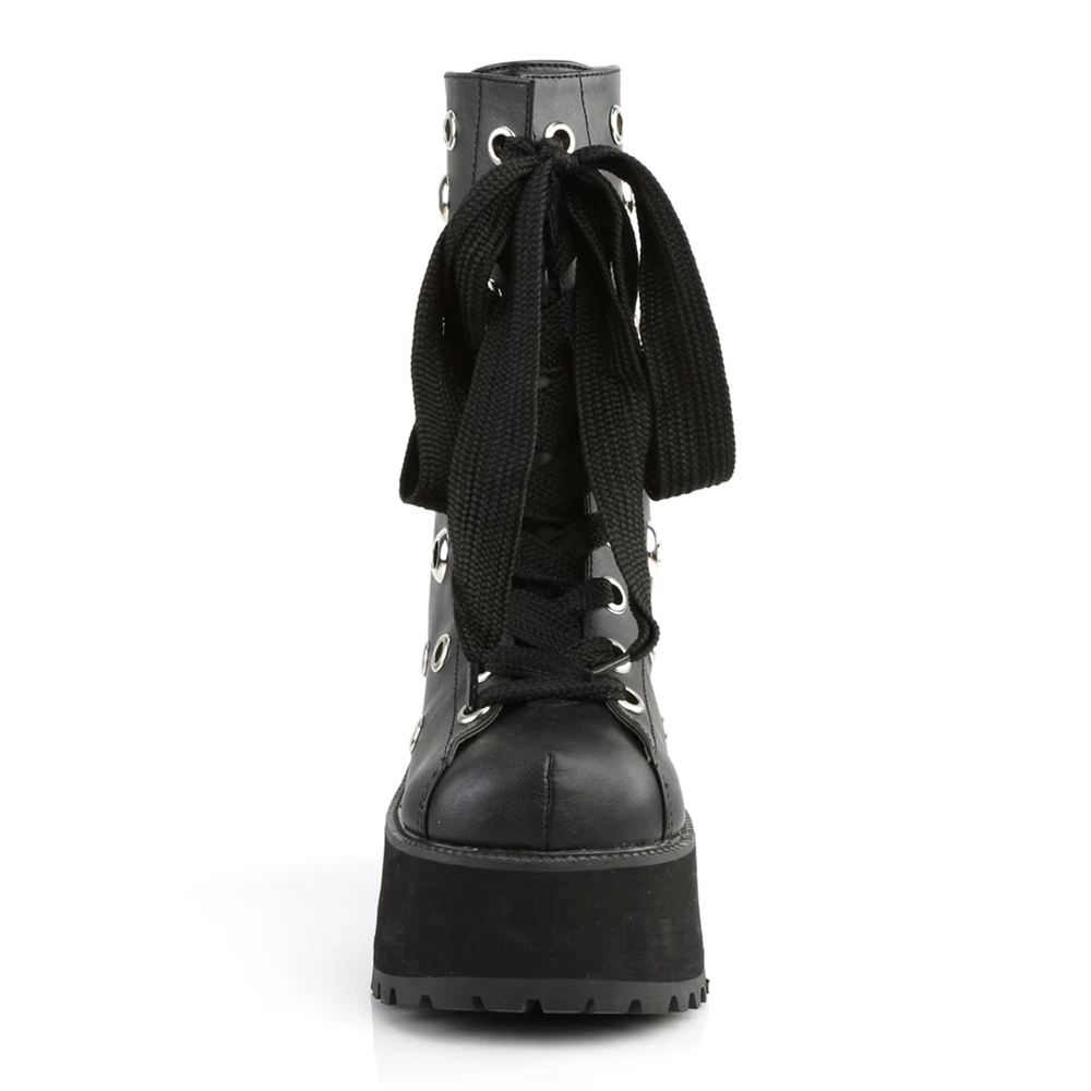 Femme Noir Bottines Demonia Ranger-310 - france ZTU-5356282