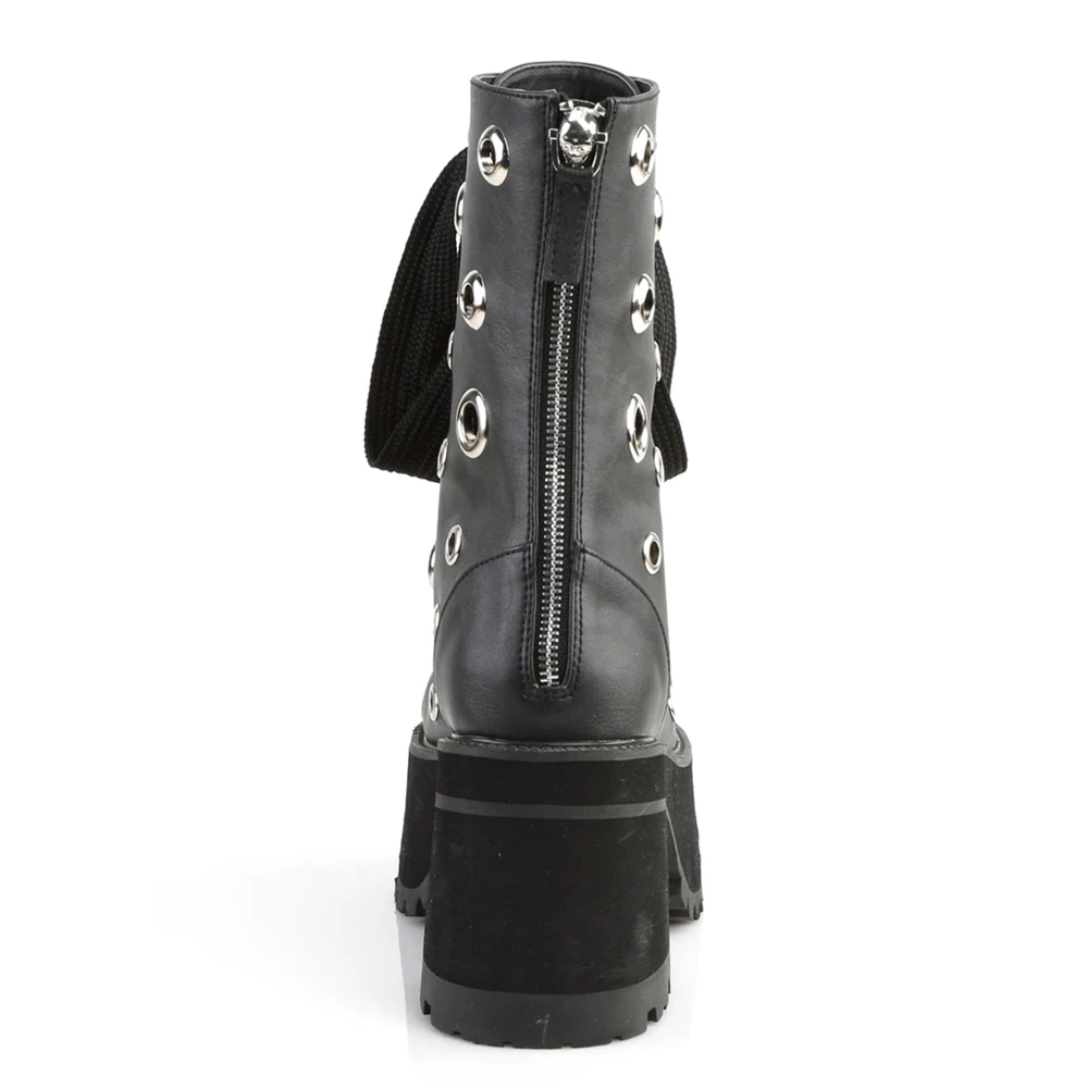 Femme Noir Bottines Demonia Ranger-310 - france ZTU-5356282