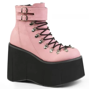 Femme Rose Bottines Demonia Kera-21 - france MXU-8043935