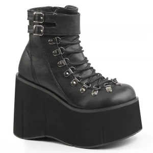 Femme Noir Bottines Demonia Kera-21 - france WAW-8260858