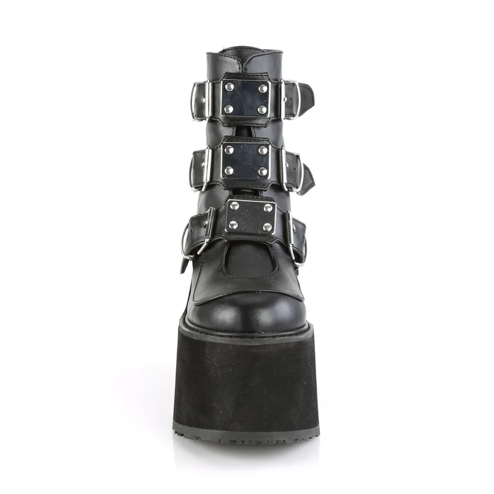 Femme Noir Bottines Demonia Swing-105 - france IUV-3456023