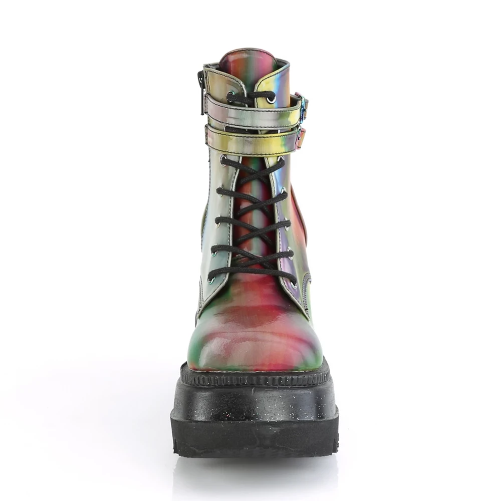 Femme Multicolore Bottines Demonia Shaker-52 - france TMQ-2918610