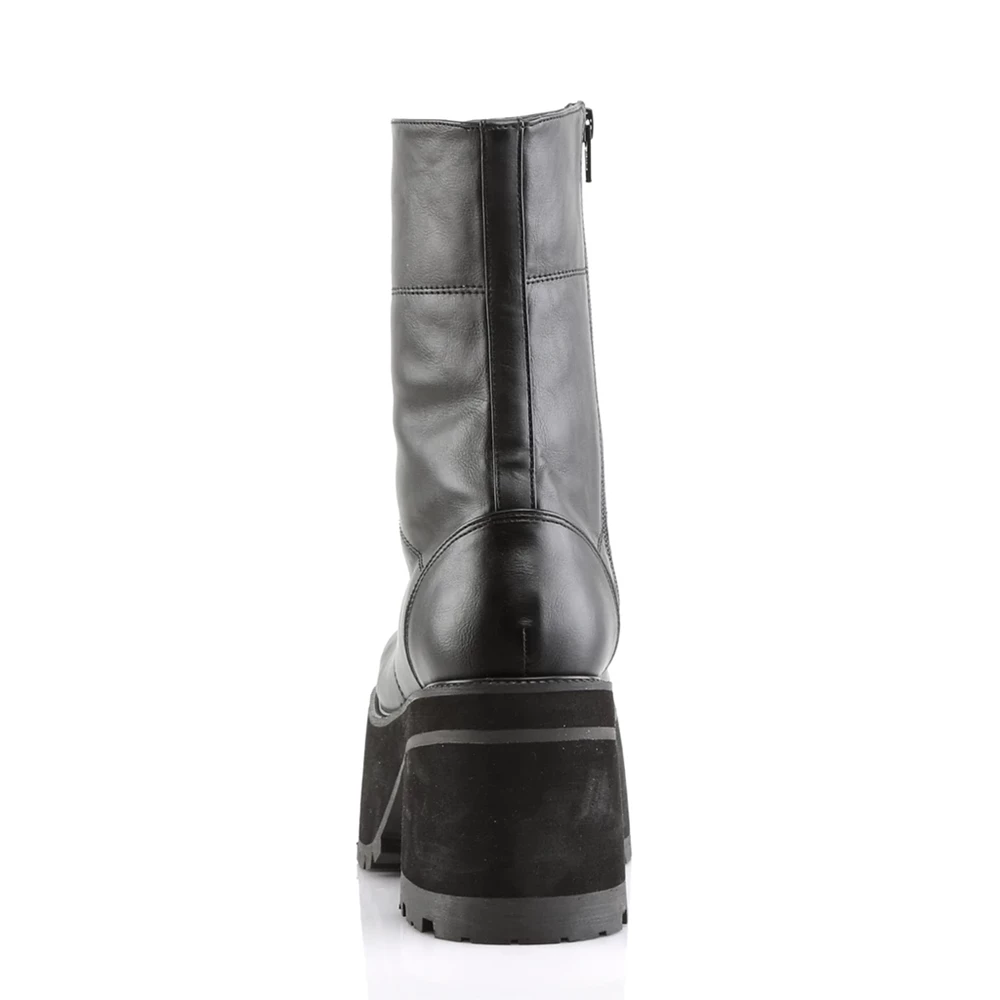 Femme Noir Bottes Hautes Demonia Ranger-301 - france PFF-6876988